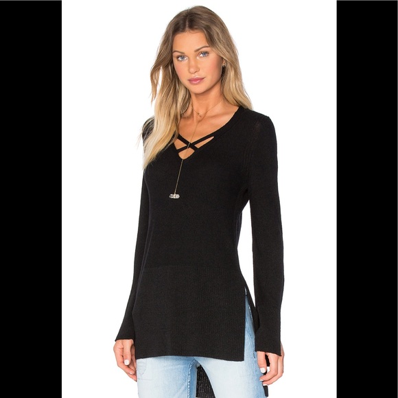 Criss Cross Front Tunic Sweater | Poshmark